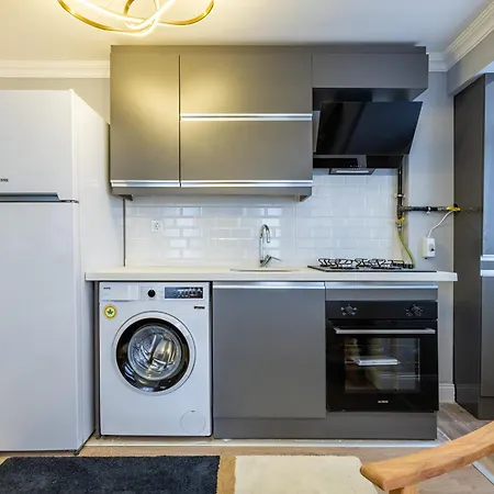 公寓 Balat Apartments-orange And Blue 伊斯坦布尔