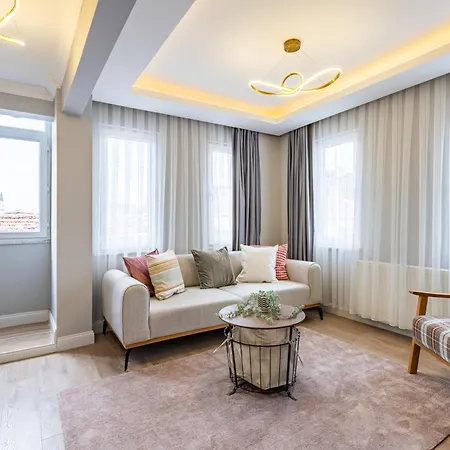 Balat Apartments-orange And Blue Apartment *